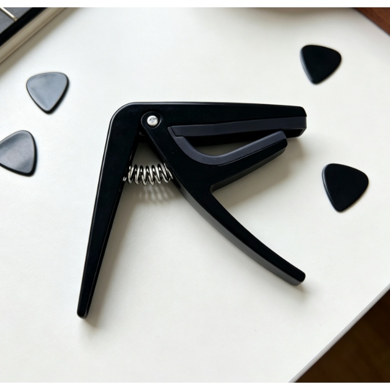 Musical Instrument Hawaii - Guitar Tuning Clamp Professional Black Ukulele