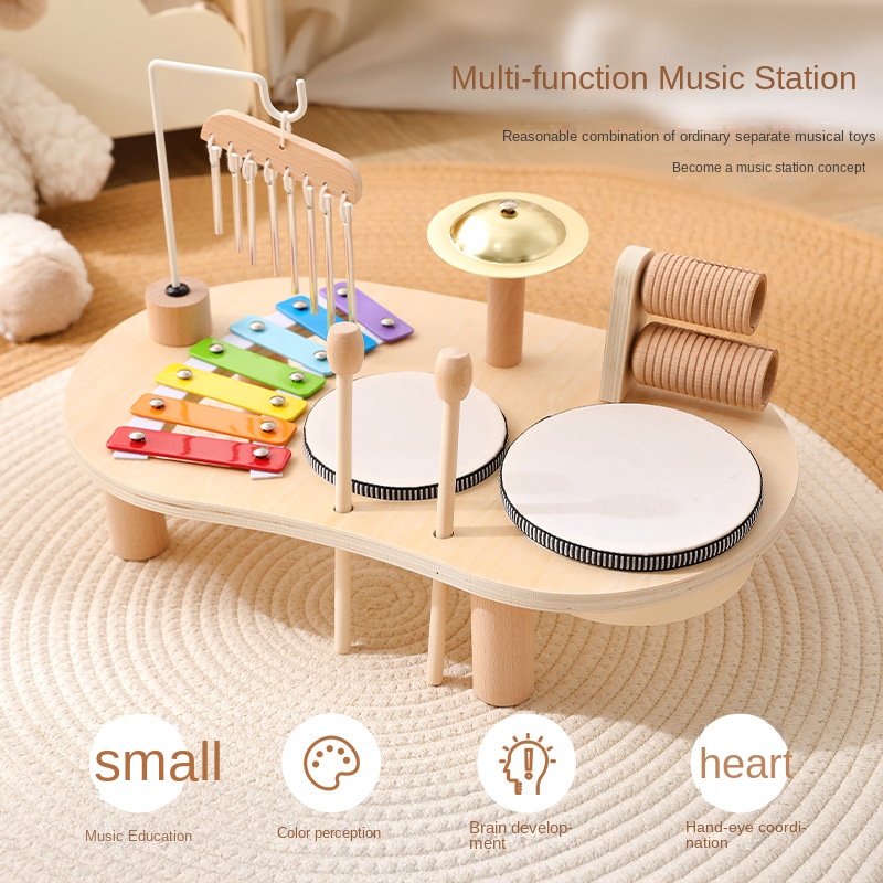 Musical Instrument Games - LazyChild Kids Educational Toy Wooden Music