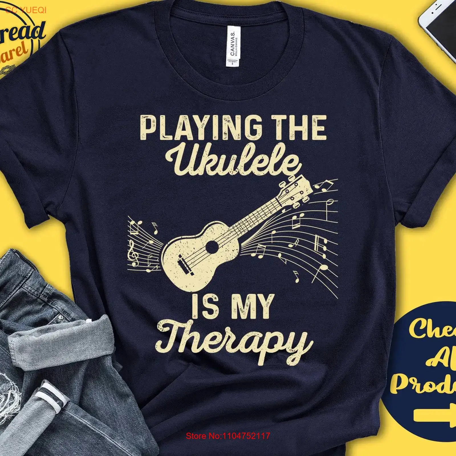 Musical Instrument Hawaii - Ukulele Player T Shirt Hawaii Music