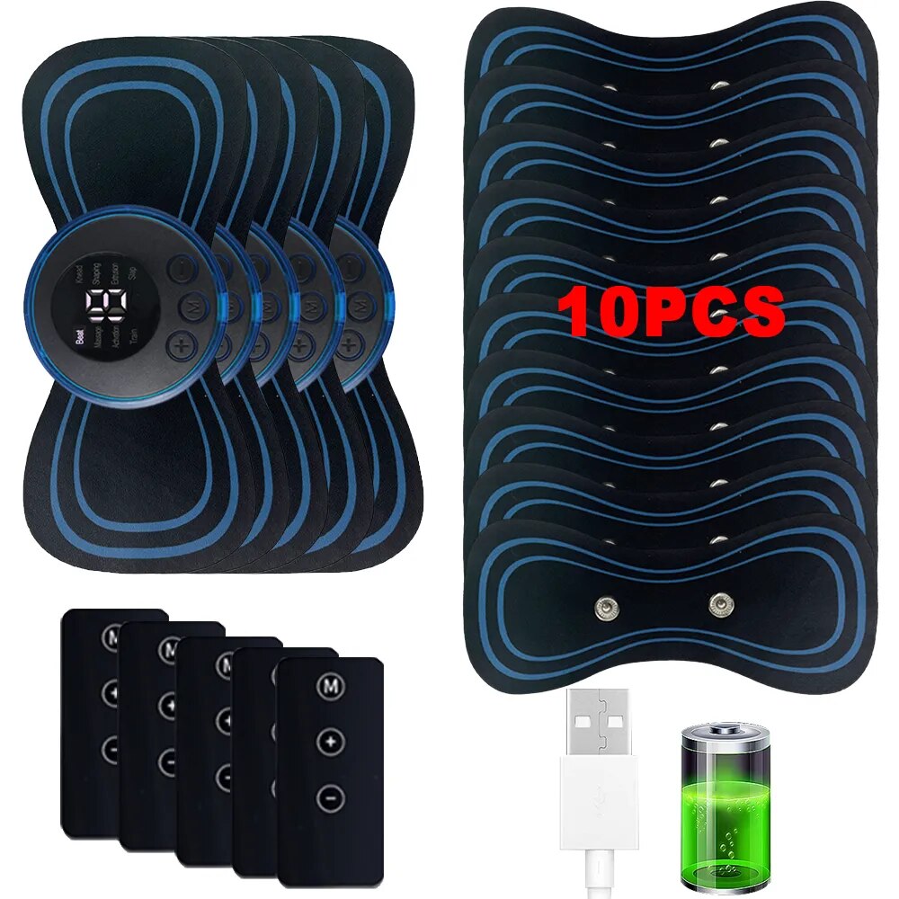 Vibraslap Percussion - Remote Control Neck Massager Portable Smart