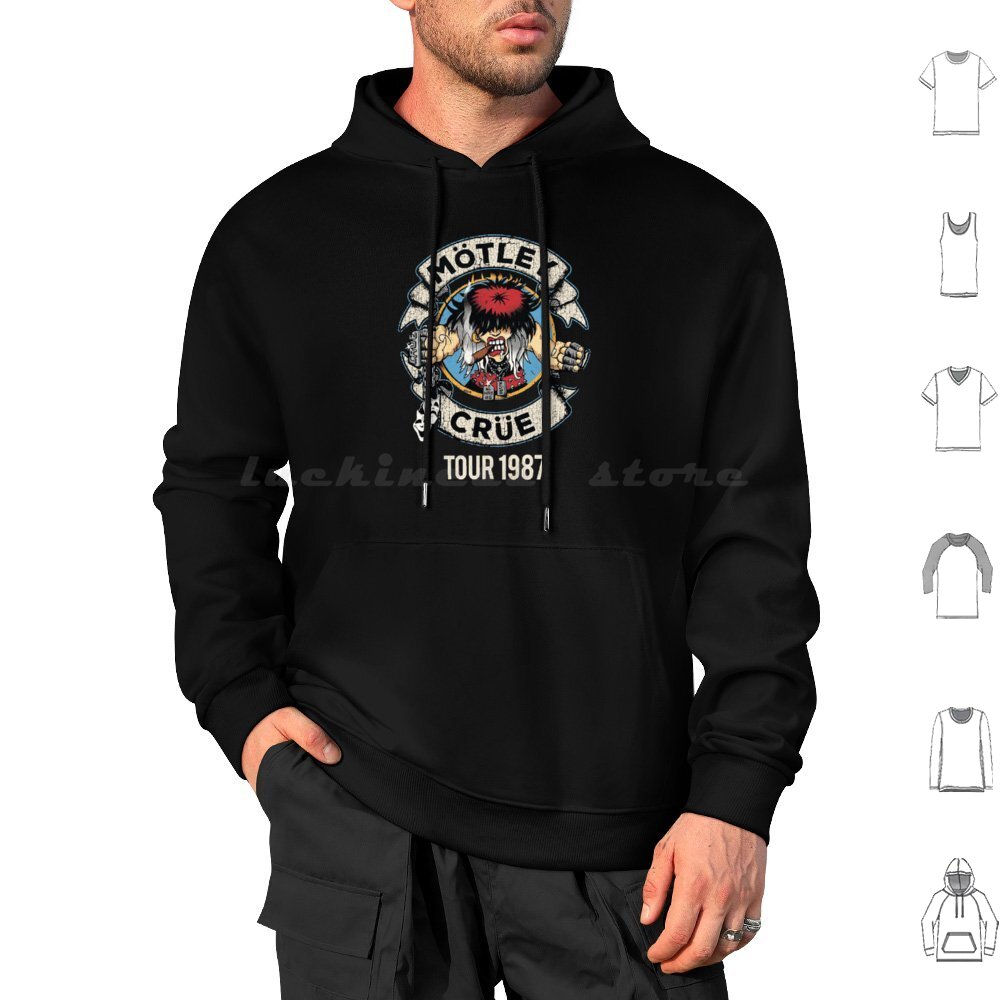 Musical Instrument Logo - The-Greats-Crue Hoodie Cotton Long Sleeve Logo