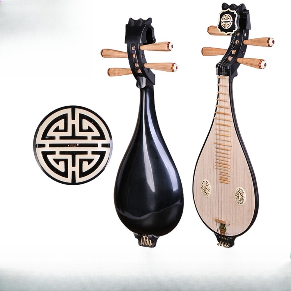 Musical Instrument Of - 654 Liuqin (Tu Pipa) Catalpa Wood
