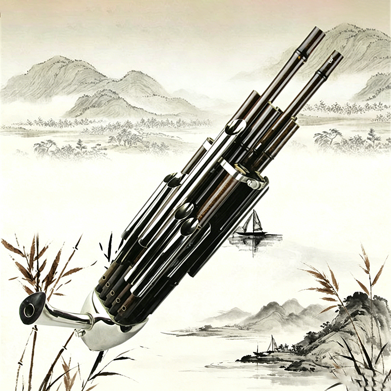 Musical Instrument Reed - 14 Reed Sheng Handmade Bamboo Sheng
