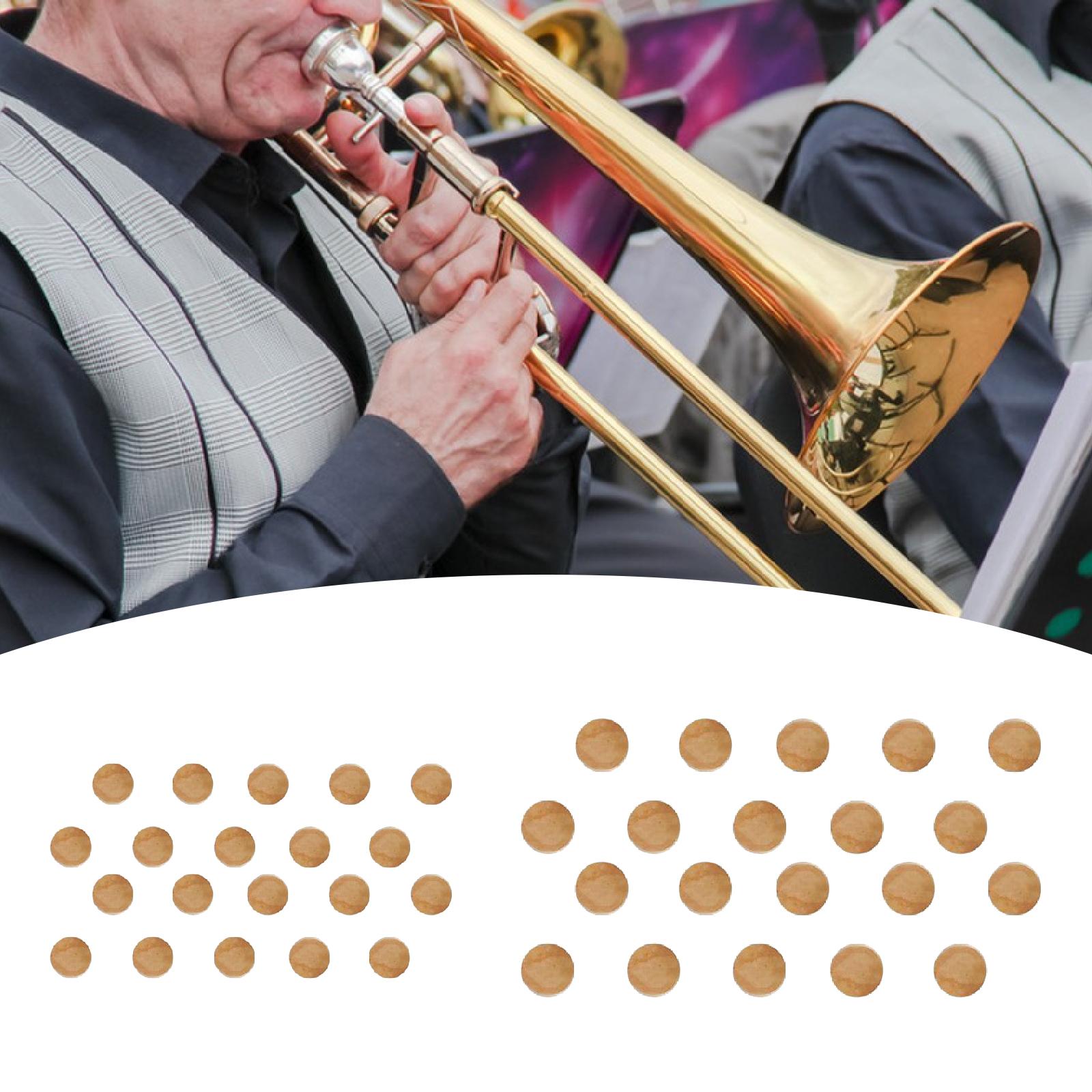 Musical Instrument Cornet - 20 Pieces Trumpet Cork Pads Trumpet