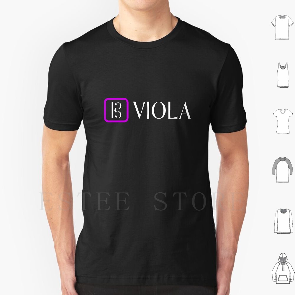 Musical Instrument In Orchestra - Viola : Alto Clef ( Purple