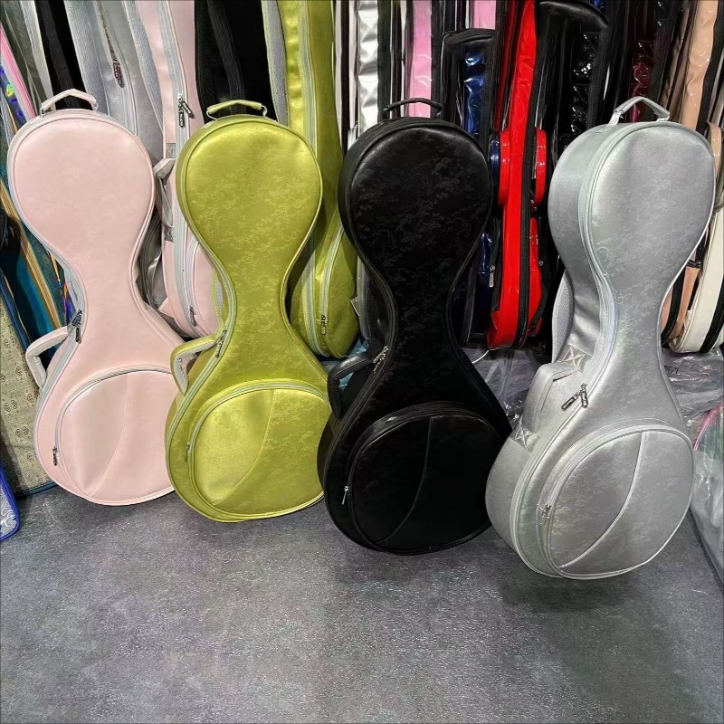 Musical Instrument Bag - Leather Thickened Zhongruan Bag Waterproof Shockproof