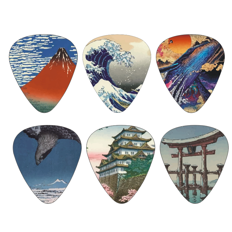 Musical Instrument Japanese - New 12pcs/set Guitar Picks - Japanese