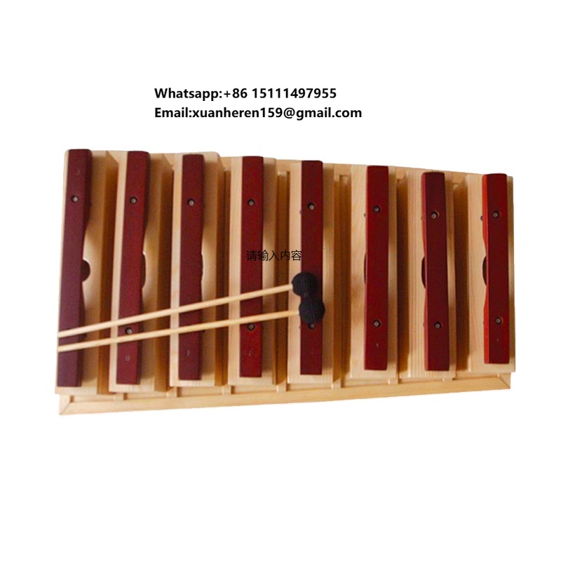Musical Instrument Bassoon - Eight-Tone Redwood Sound Block Children's Percussion