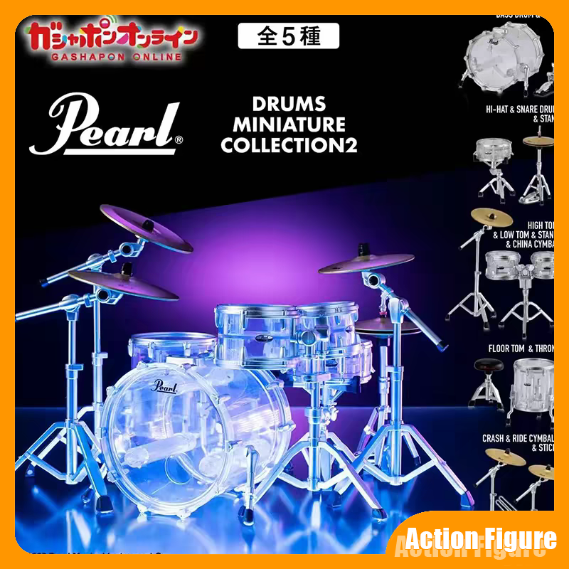 Musical Instrument Games - Bandai Original Mini Pearl Jazz Drum