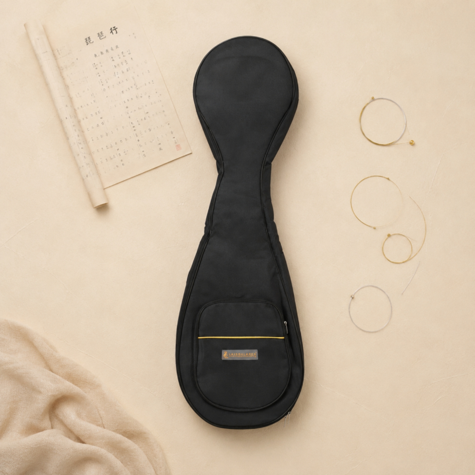 Padded Pipa Case Zippered Wate - Musical Instrument Bag recension och pris