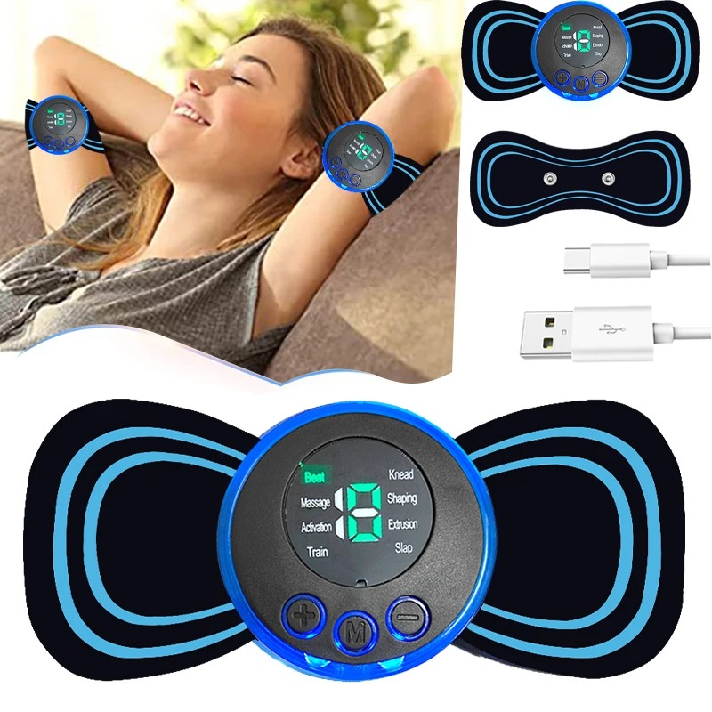 Mini Massage Patches with 8 Ma - Vibraslap Percussion recension och pris