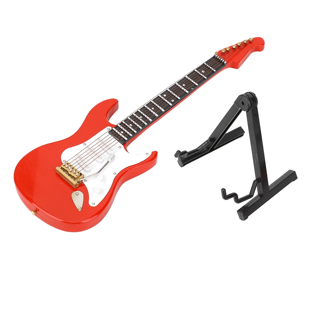 Miniature Red Electric Guitar  - Musical Instrument Of recension och pris