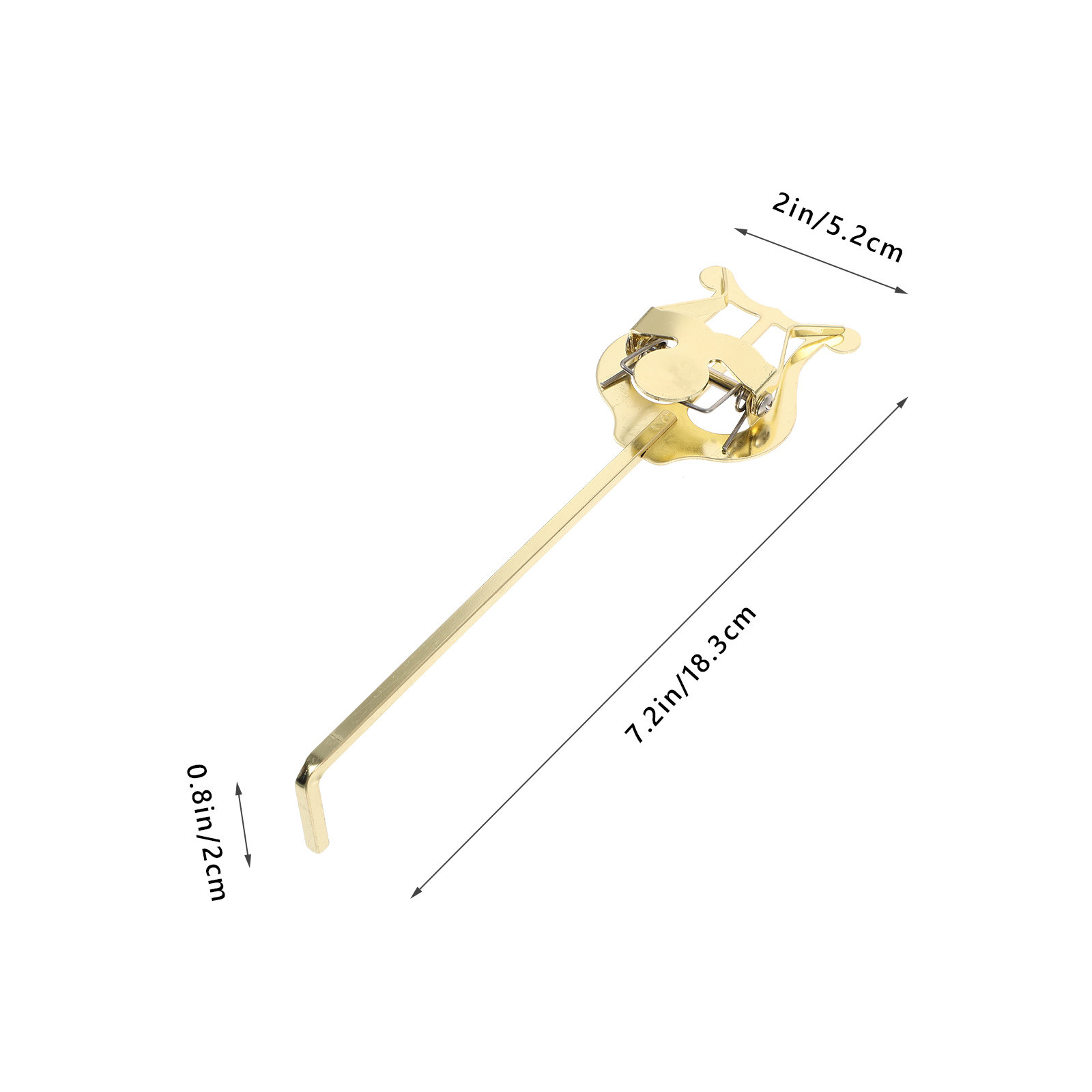 Trumpet Music Score Clip Metal - Musical Instrument Cornet recension och pris