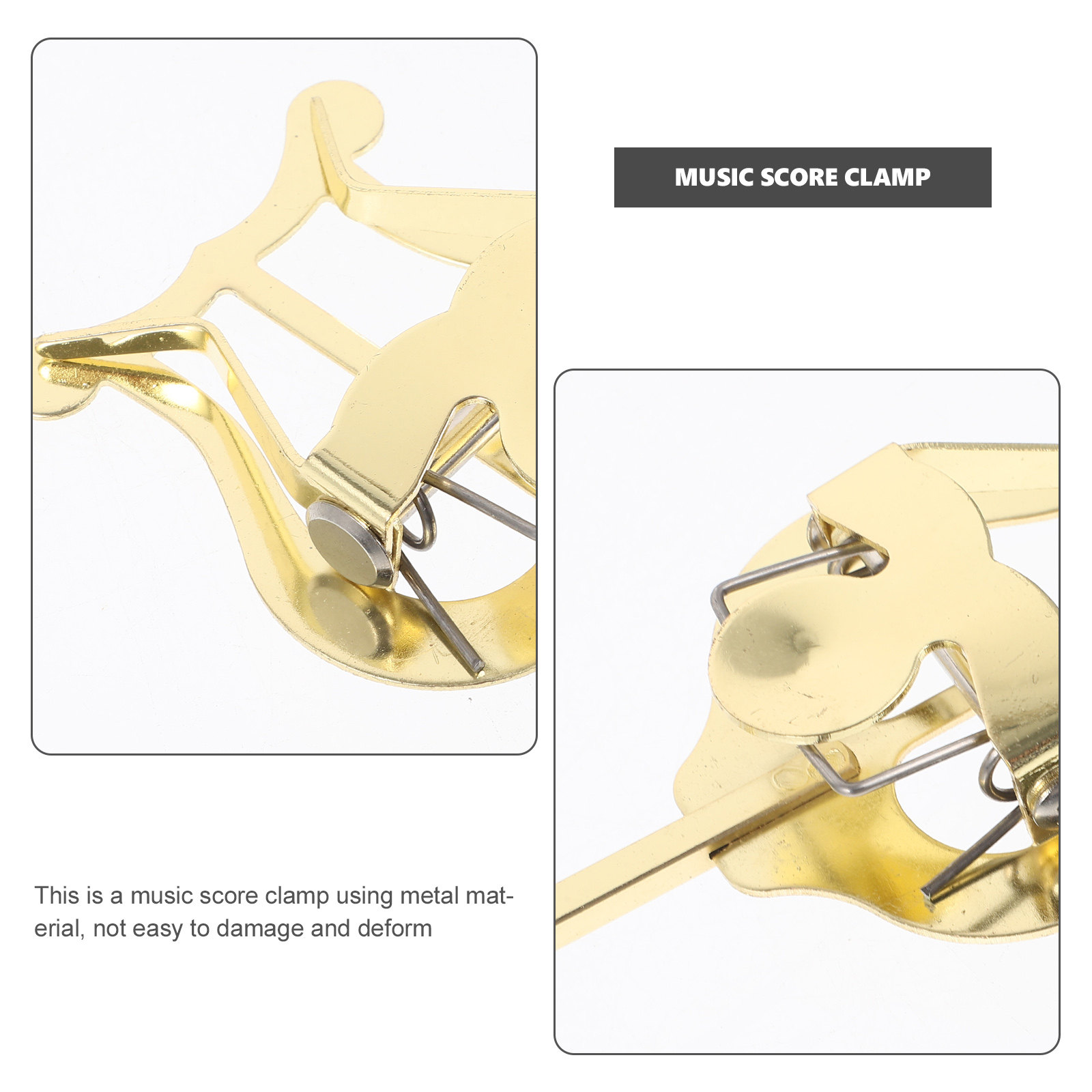 Trumpet Music Score Clip Metal - Musical Instrument Cornet recension och pris