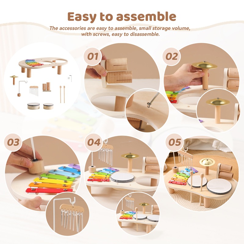 LazyChild Kids Educational Toy - Musical Instrument Games recension och pris