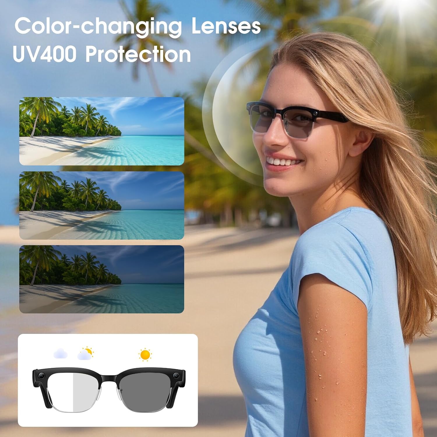 2026 New Men Smart AI Glasses  - Musical Instrument Japanese recension och pris