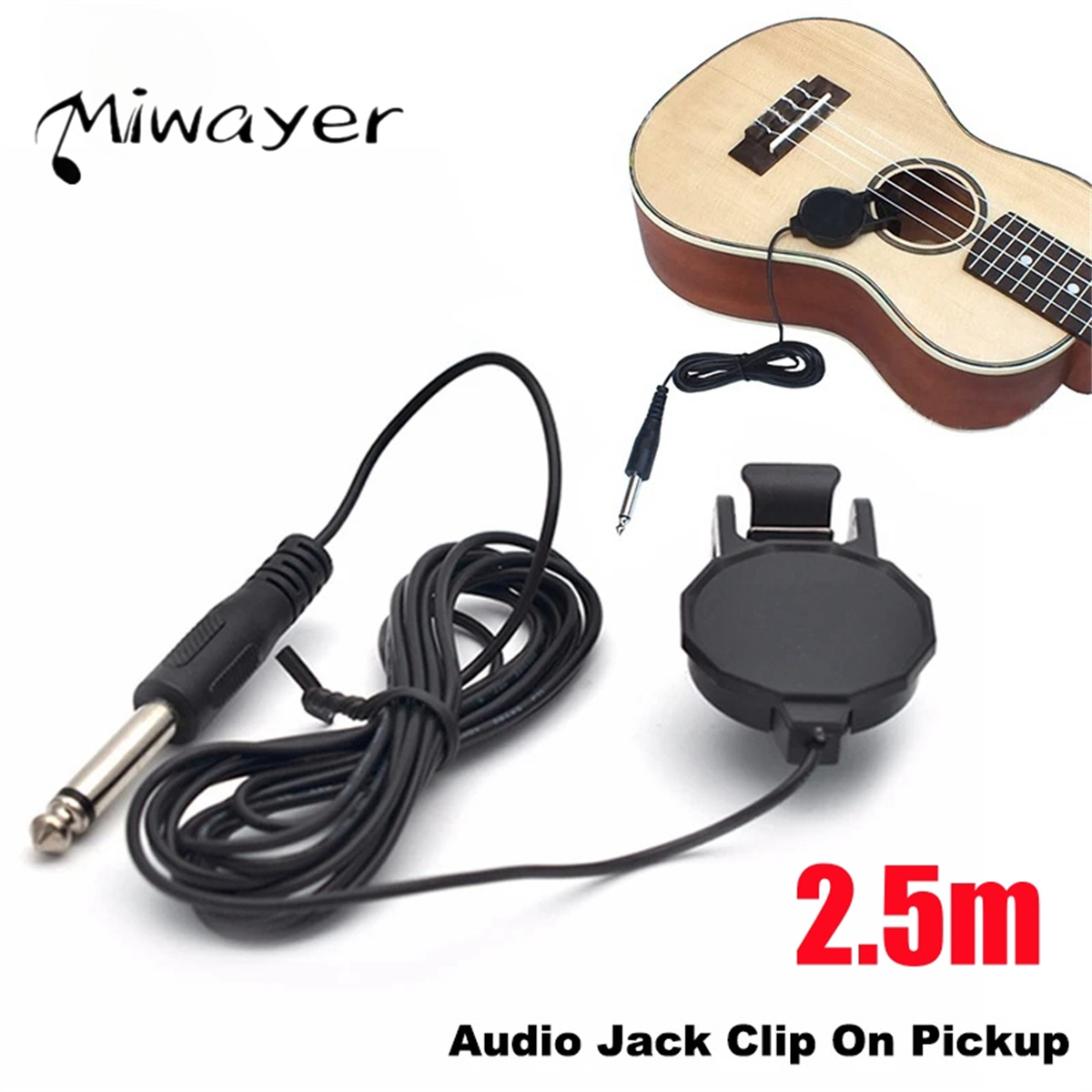 Audio Jack Clip On Pickup for  - Musical Instrument Violin recension och pris