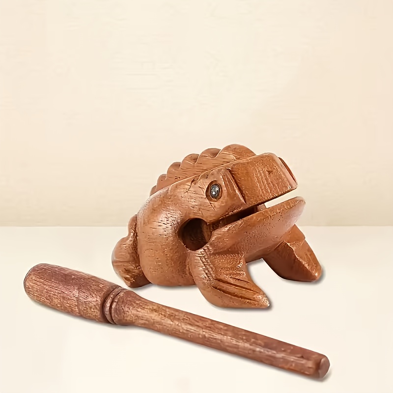Wooden Frog Classic Handmade P - Musical Instrument Of Africa recension och pris
