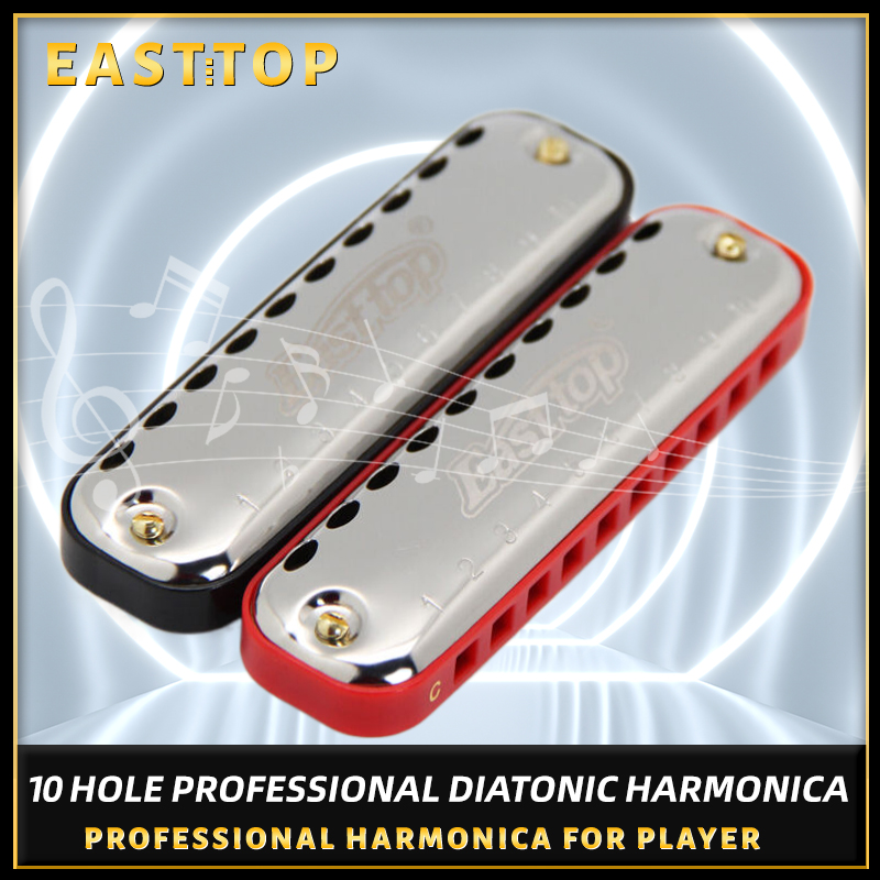 EASTTOP Harmonica Blues Harp K - Musical Instrument Reed recension och pris
