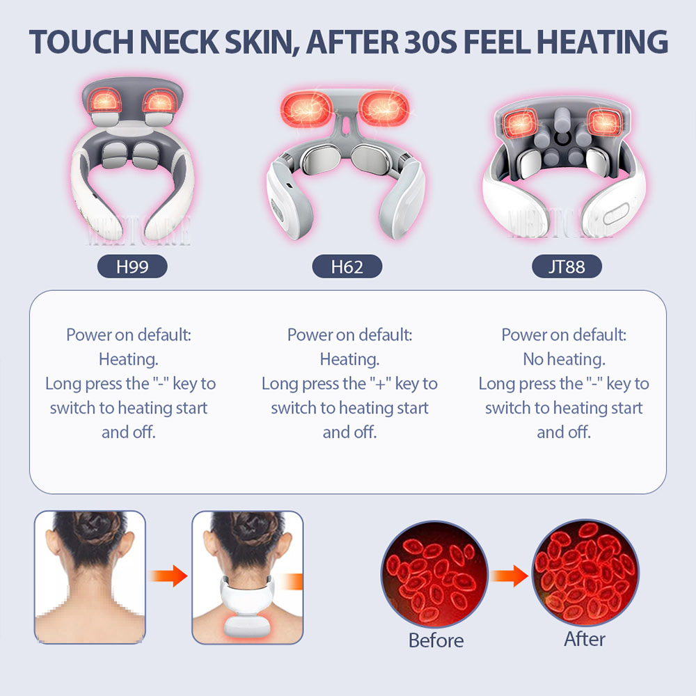 TENS Pulse Back Neck Massage W - Vibraslap Percussion recension och pris