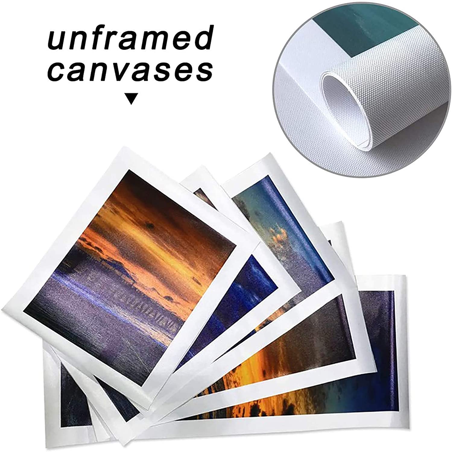 No Frame Canvas 5Pieces Vintag - Musical Instrument Of Africa recension och pris