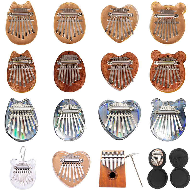 8 Keys Kalimba Thumb Piano Hig - Musical Instrument Of Africa recension och pris