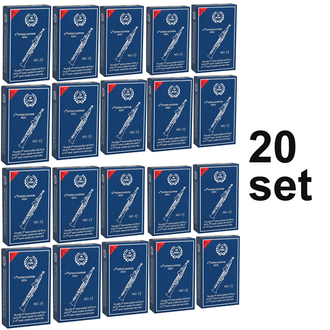 10/20Set 2.5 Soprano/Alto/Teno - Musical Instrument Reed recension och pris