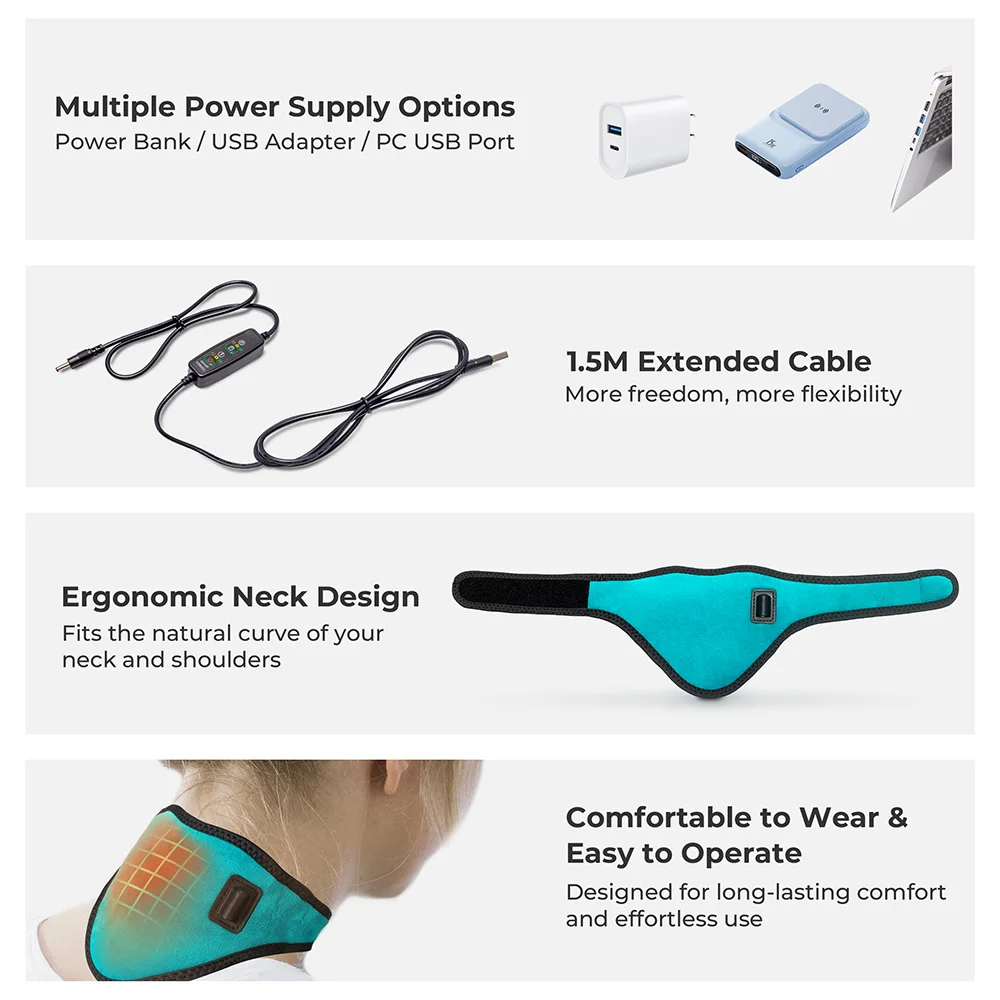 Electric Heating Neck Brace Re - Vibraslap Percussion recension och pris