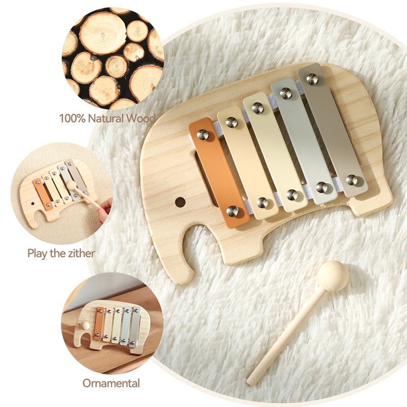 Baby Montessori Toy Cartoon El - Musical Instrument Games recension och pris