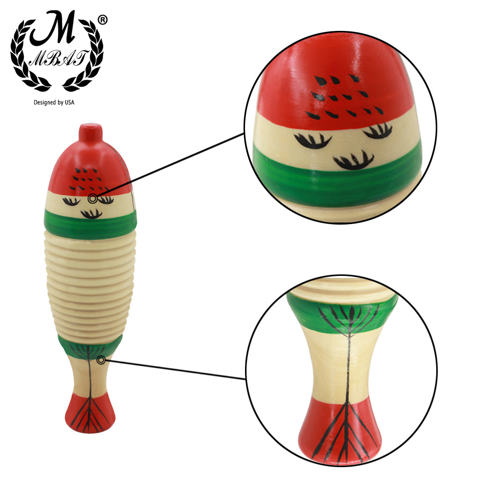 M MBAT Wooden Fish Toy Game Pe - Musical Instrument Games recension och pris