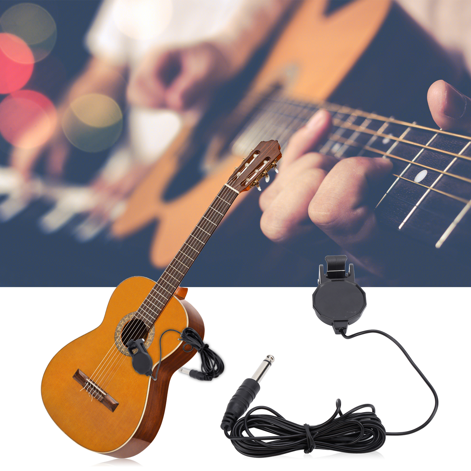 Clip-On Pickup Microphone Piez - Musical Instrument Violin recension och pris