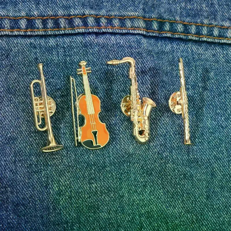 1Pcs Symphony Orchestra Badge  - Musical Instrument In Orchestra recension och pris