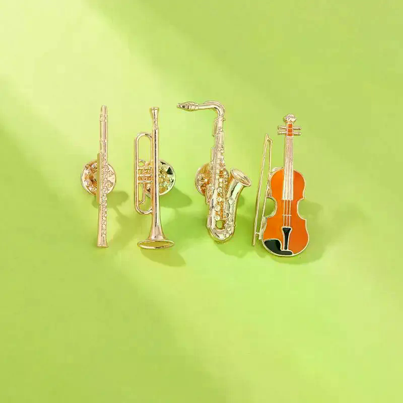 1Pcs Symphony Orchestra Badge  - Musical Instrument In Orchestra recension och pris
