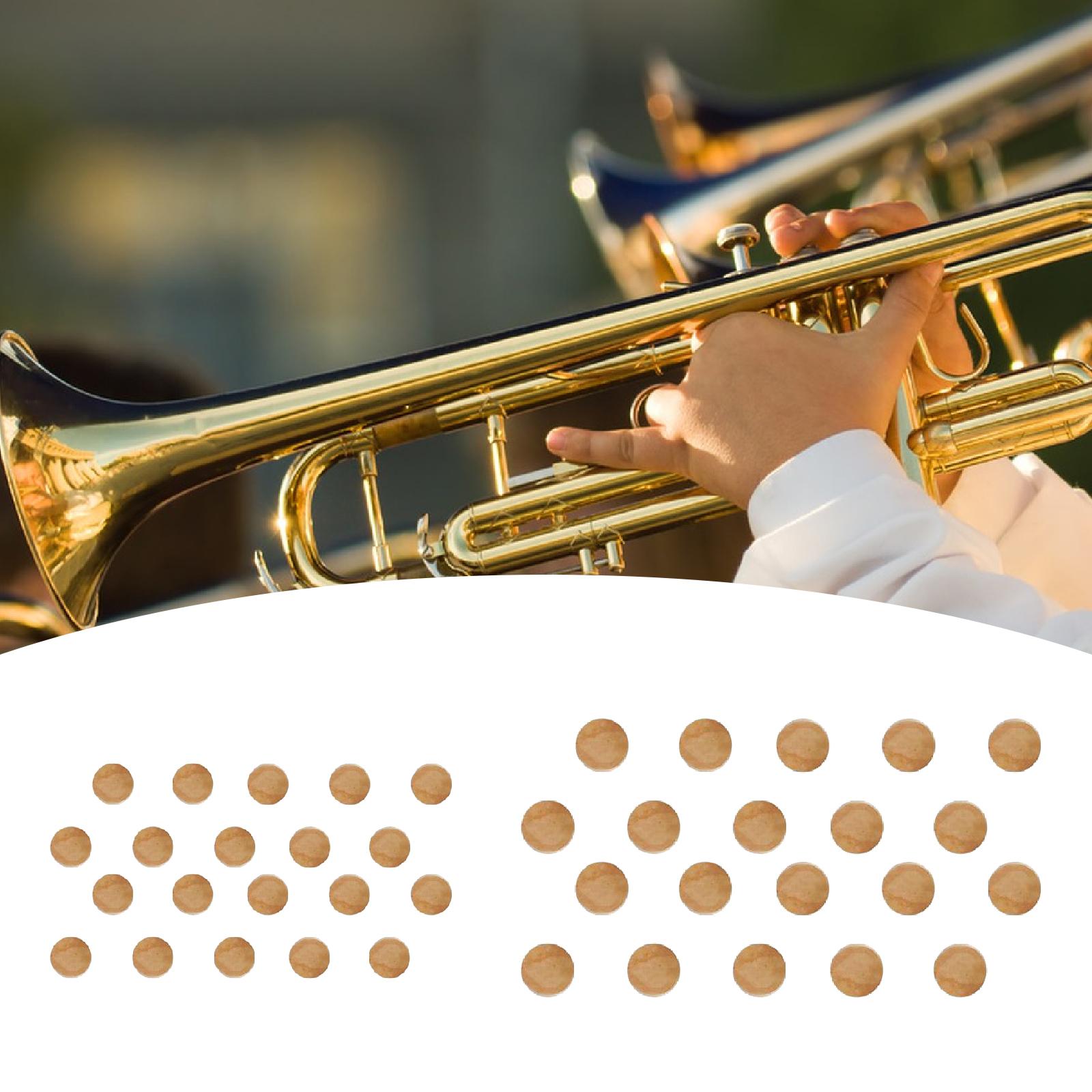 20 Pieces Trumpet Cork Pads Tr - Musical Instrument Cornet recension och pris