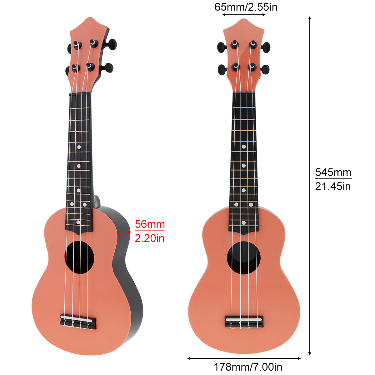 21 Inch Ukulele 4 Strings Uke  - Musical Instrument Hawaii recension och pris