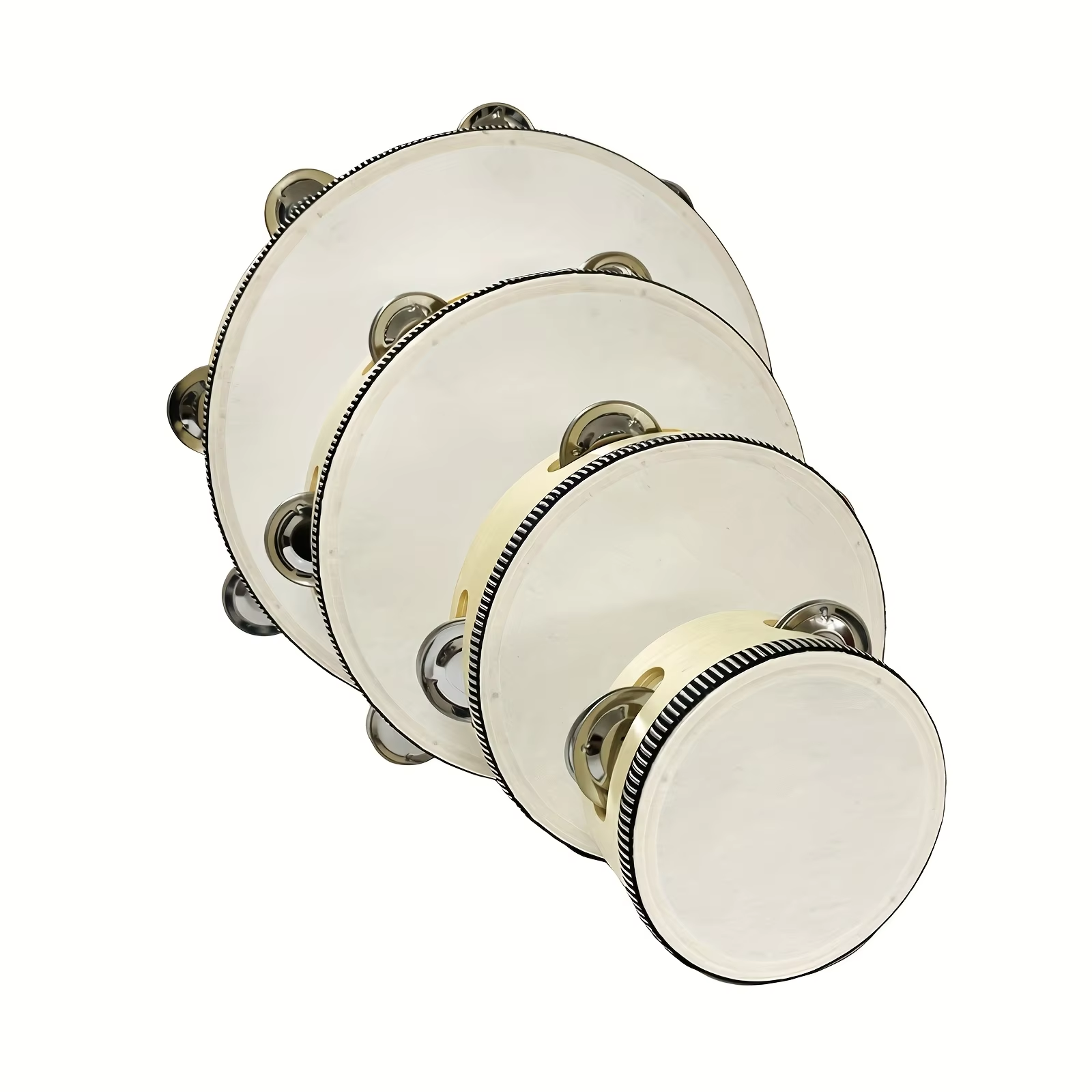 4/ 6inch Hand Tambourine, Meta - Musical Instrument Games recension och pris