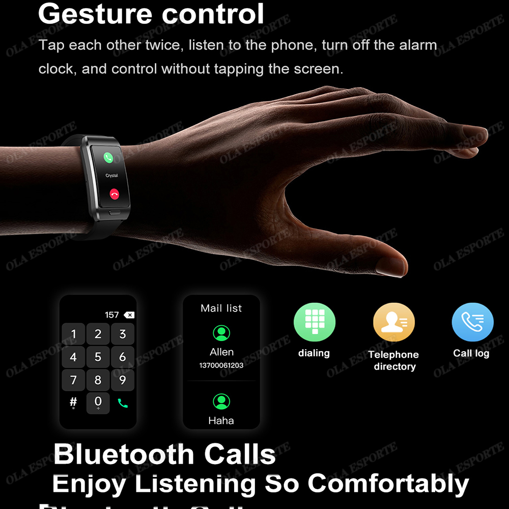 2 in 1 Smart Watch Earphone Ca - Musical Instrument Japanese recension och pris