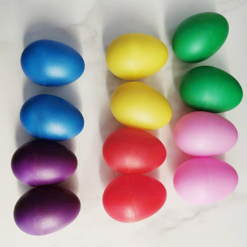 2Pcs Egg Shakers Plastic Percu - Musical Instrument Games recension och pris