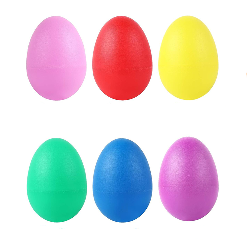 2Pcs Egg Shakers Plastic Percu - Musical Instrument Games recension och pris
