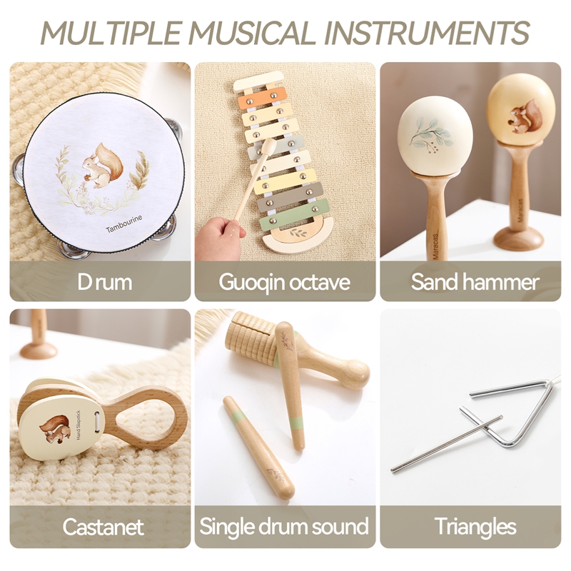 Baby Music Toys Maracas Drum X - Musical Instrument Games recension och pris