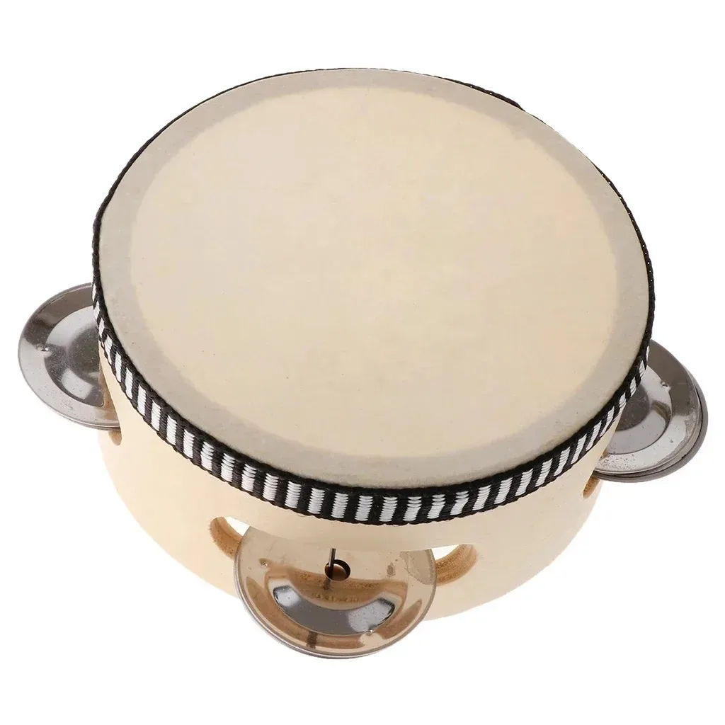 6inch Hand Held Drum Tambourin - Musical Instrument Games recension och pris