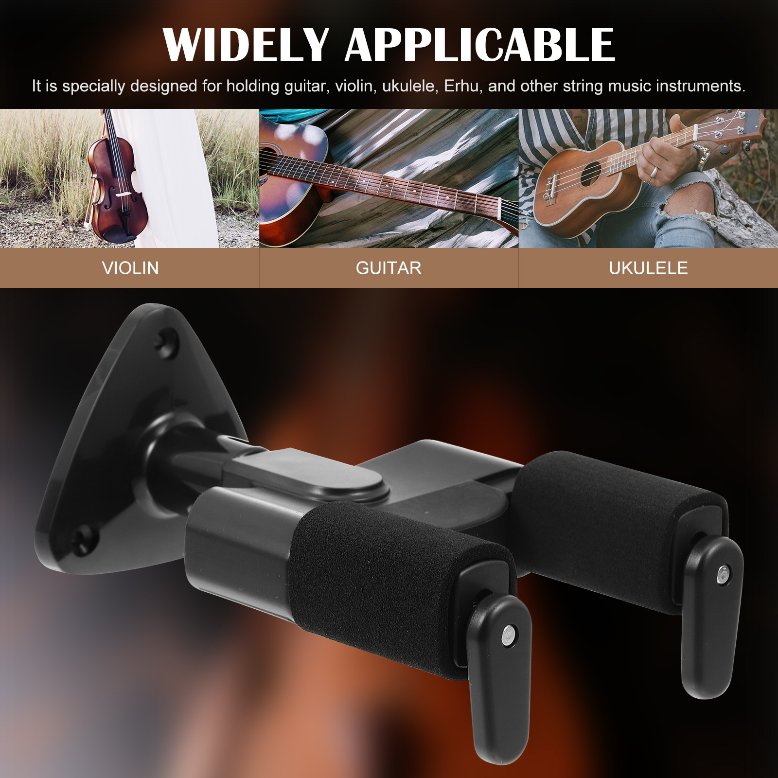 1Set Guitar Wall-Mounted Hange - Musical Instrument Violin recension och pris