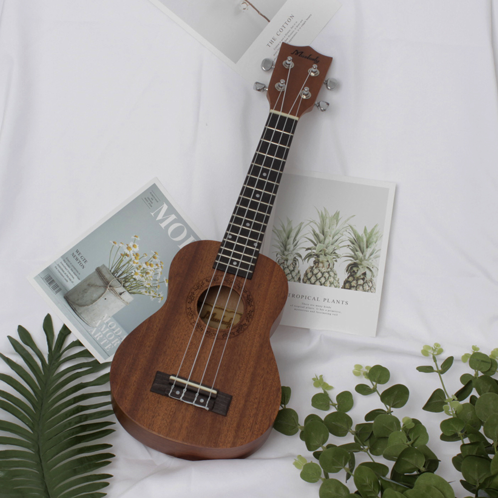 21 Inch Ukulele Solid Wood Smo - Musical Instrument Hawaii recension och pris
