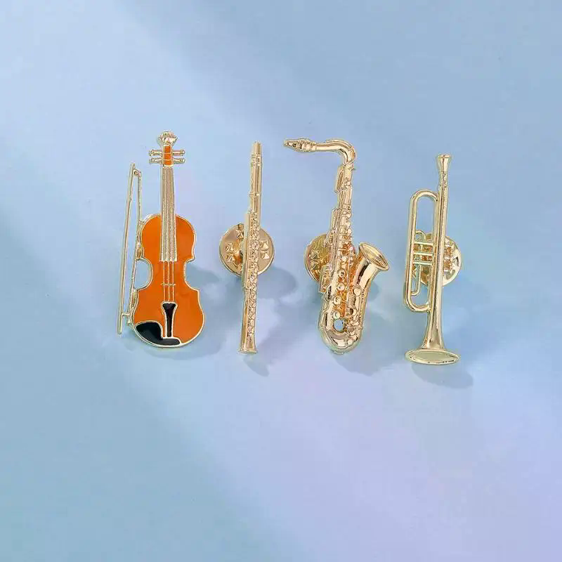 1Pcs Symphony Orchestra Badge  - Musical Instrument In Orchestra recension och pris