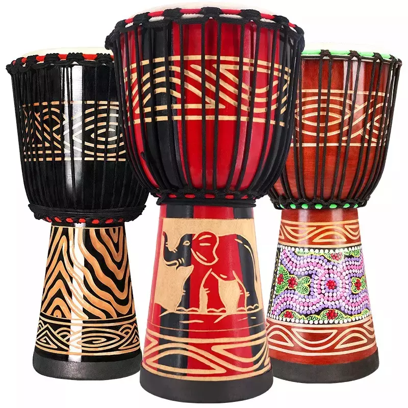 Adult Size12 Inch African Djem - Musical Instrument Logo recension och pris