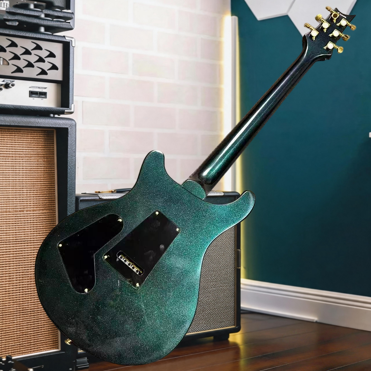PR Custom 24 Dragon Inlay Elec - Musical Instrument Logo recension och pris