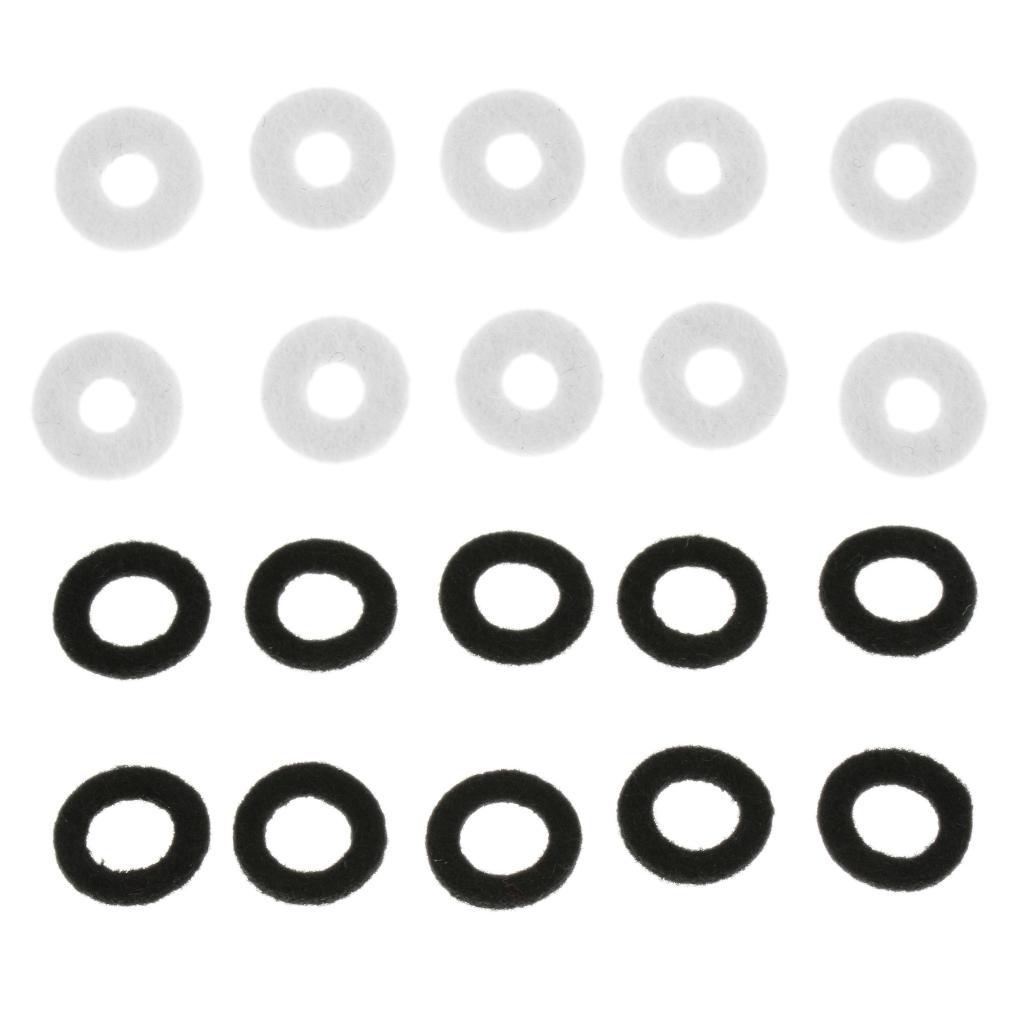 10 pieces Felt Valve Felts Sou - Musical Instrument Cornet recension och pris