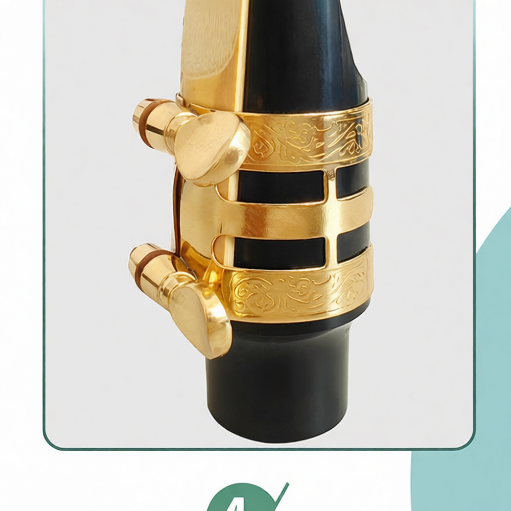 Engraved Metal Ligature For Sa - Musical Instrument Reed recension och pris