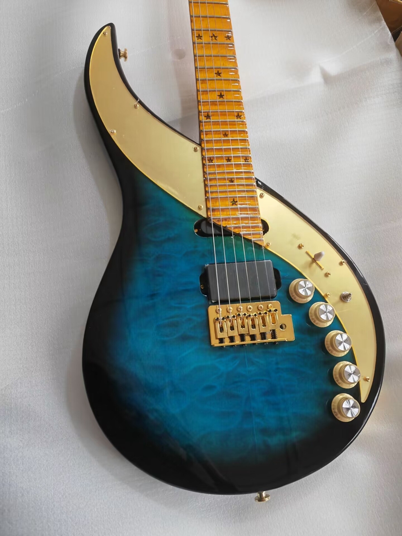 Maple Fretboard Star Inlays 29 - Musical Instrument Logo recension och pris