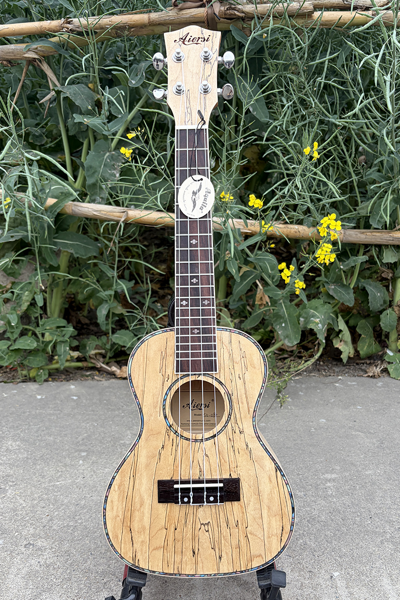 Maple Wood Ukulele Concert 23  - Musical Instrument Hawaii recension och pris